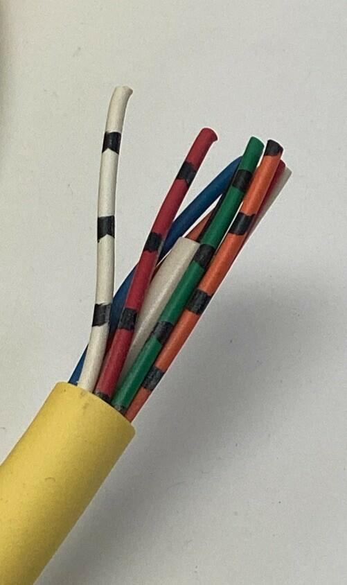 Euchner C-MINF10-10X1,OPU15, 2-MA-102520 Connecting Cable w/ Plug 10-Pin, 15.2M