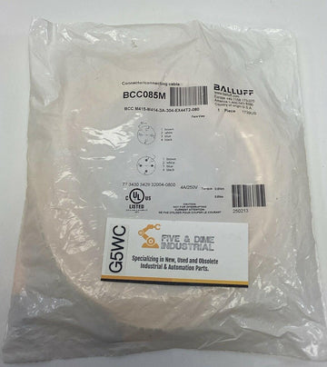 Balluff BCC085M M12 Female 5-Pin x M12 Male 4-Pin A-Coded, 8-Meters