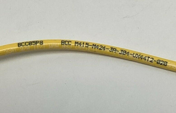 Balluff BCC05P8 M12, A-Coded 5-Pin, 4-Wire Male Angled x Female Straight 2-Meter