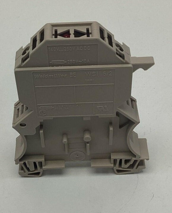 Weidmuller 1014400000 WSI 6/2/LD Fuse Terminal Lot of 2