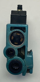 Mac Hytol PME-A81PA Pneumatic Valve 24VDC Solenoid 60PSI Max-4