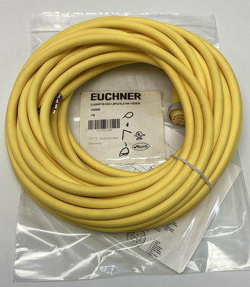 Euchner C-MINF10-10X1,OPU15, 2-MA-102520 Connecting Cable w/ Plug 10-Pin, 15.2M - 0