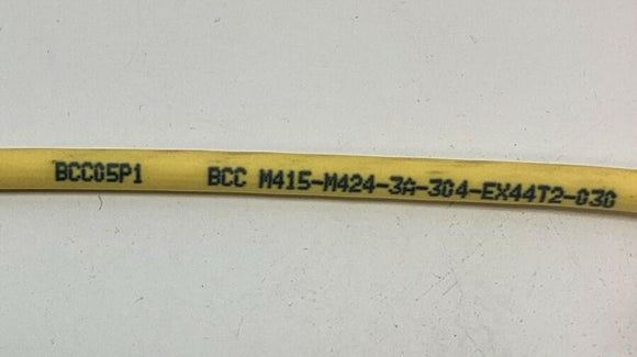 Balluff BCC05P1 M12 A-Coded 5-Pin Female x Male 90° Angled 4-Pin, 3-Meters