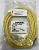 Turck RKG 4T-6/S600 / U5317-126 M12 Eurofast Straight Male / Female Connector, 6M-1