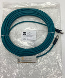 Harting 72TMDM4RM4150ZT Double Ended Ethernet Cable 4-Pin Str Male to RJ45 Str-1