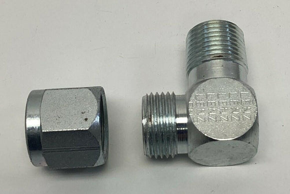 Lenz 400-8-8 1/2" Tube x 1/2'' MNPT Steel Fitting