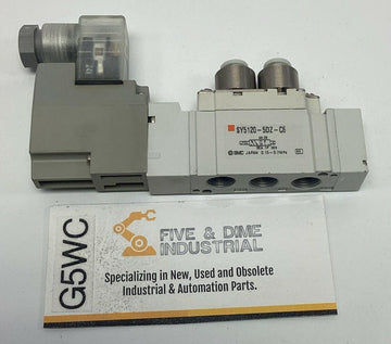 SMC SY5120-5DZ-C6 24VDC Solenoid Pneumatic Valve