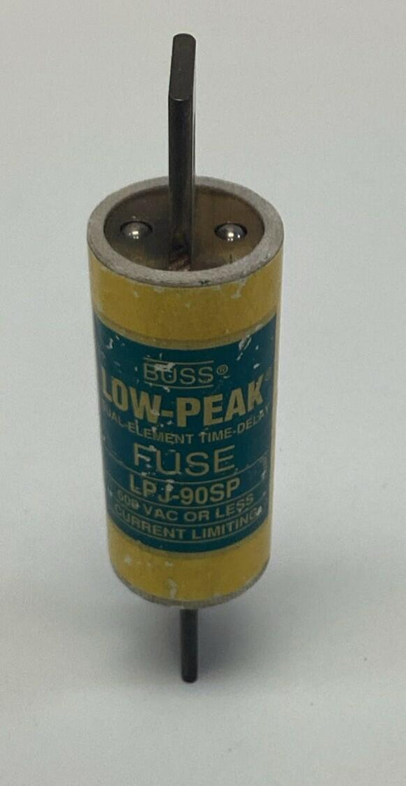 Bussmann LPJ-90SP Low Peak 90-Amp Time Delay Fuse 600VAC (2-Pack)