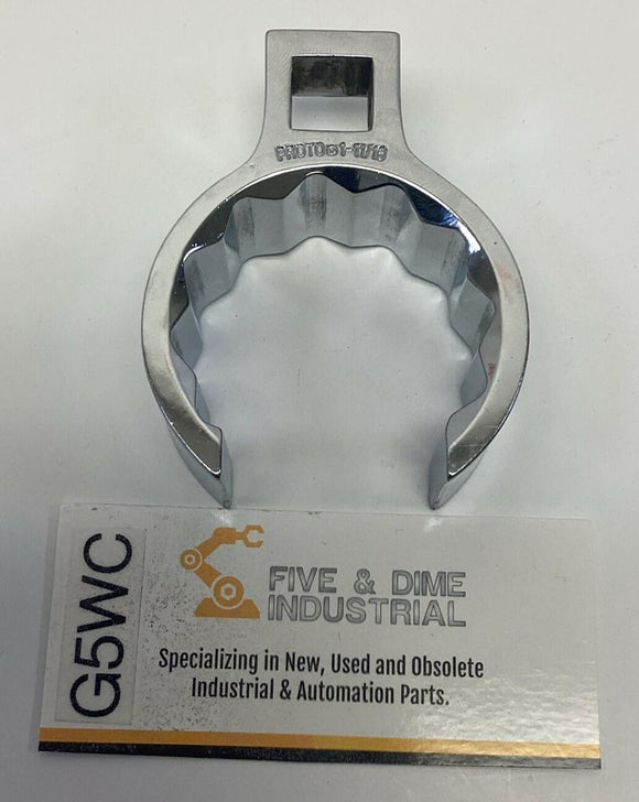 Proto J5354FL 1-11/16" 1/2" Drive 12-Point Flare Nut Chrome Socket