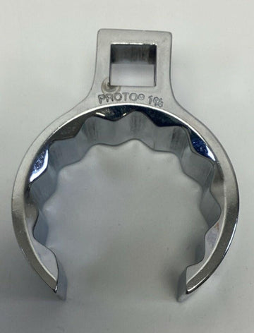 Proto J5356FL 1-3/4" 1/2" Drive 12-Point Flare Nut Chrome Socket - 0