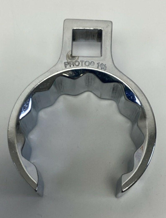 Proto J5356FL 1-3/4" 1/2" Drive 12-Point Flare Nut Chrome Socket