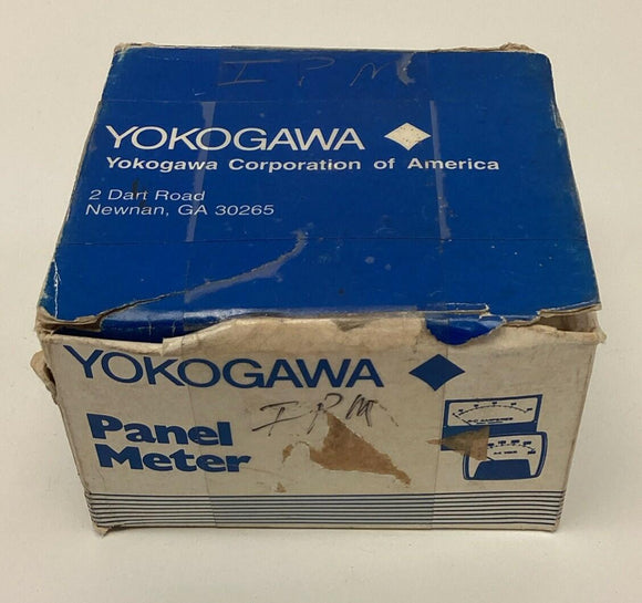 Yokogawa IM-0143 Industrial IPM Gauge 0-100 Panel Meter