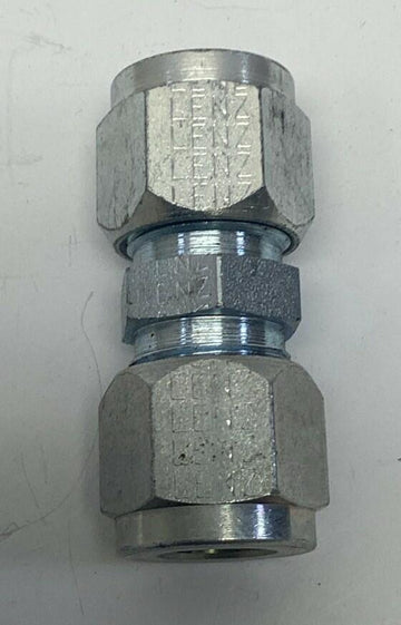 Lenz 300-8-8 1/2" x 1/2" Steel Union Tube w/ O-Rings & Sleeve - 0