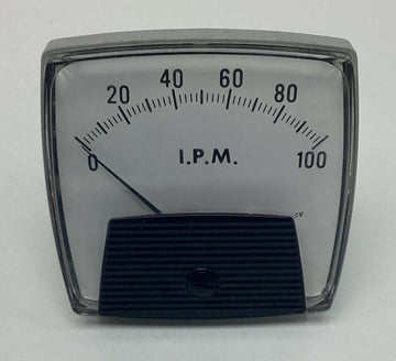 Yokogawa IM-0143 Industrial IPM Gauge 0-100 Panel Meter - 0