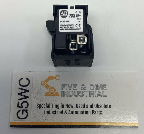 Allen Bradley 1495-N8 N.O. Auxiliary Contact