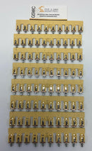 Weidmuller 1053160000 10-Pole WQV 35/10 Yellow Terminal Cross Connector Lot of 8-1
