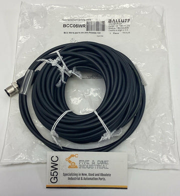 Balluff BCC06WR Cable, M12 5-Pin Female Straight x 4-Pin Male, 10M
