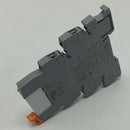 Phoenix Contact 2961121 Coil Relay w/ Socket 24VDC 5-Amp, 250VAC-6