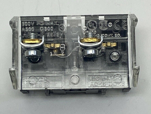 Allen Bradley 800T-XD4 Shallow Block 1 NCLB