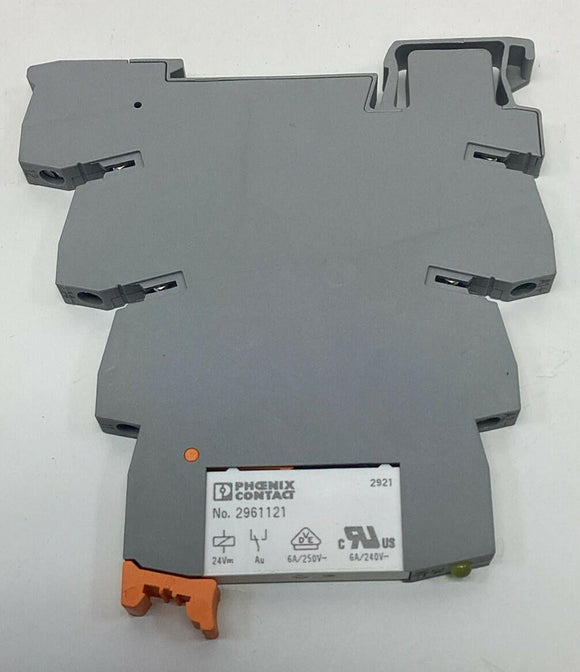 Phoenix Contact 2961121 Coil Relay w/ Socket 24VDC 5-Amp, 250VAC