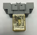 Idec RH1B-U-DC24V 11-Pin Relay 10-Amp, 24VDC Coil w/ Base-3