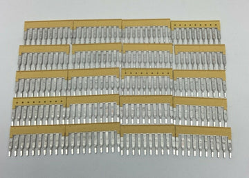 Weidmuller 1608940000 ZQV 2.5/10 Yellow Contactor Cross Connector (20 Pieces) - 0