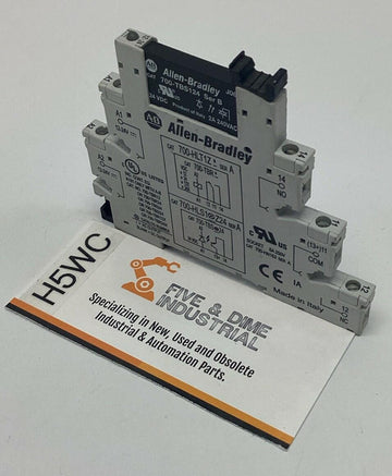 Allen Bradley 700-TBS124 Ser B Relay 24VDC Coil, 2-Amp, 240VAC w/ Base