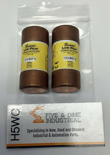 Bussmann LPJ-35SP Low Peak 35-Amp Fuse Class J, 600VAC, 300VDC 2-Pack