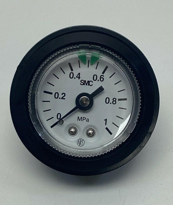 SMC G46-10-01M-C1-MPa General Purpose Gauge w/ Limit Indicator R-1/8