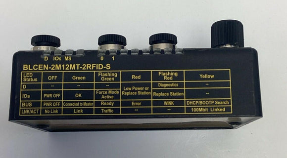 Turck BLCEN-2M12MT-2RFID-S RFID Interface Module