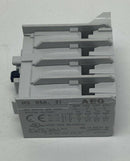 AEG HS05K.31 Auxiliary Contact Block 10-Amp, 750V 3-N.O. , 1-N.C.-6