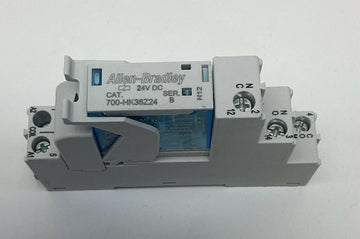 Allen Bradley 700-HK36Z24 10-Amp, 5-Pin Relay w/ Base 700-ADL1R 24 VDC - 0