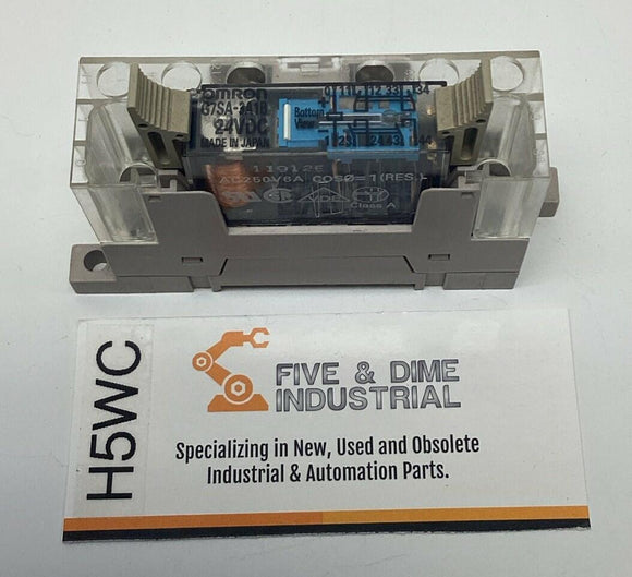 Omron G7SA-3A1B 24VDC Coil Power Relay 10-Pin w/ Base