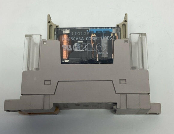 Omron G7SA-3A1B 24VDC Coil Power Relay 10-Pin w/ Base
