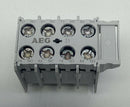 AEG HS05K.31 Auxiliary Contact Block 10-Amp, 750V 3-N.O. , 1-N.C.-2