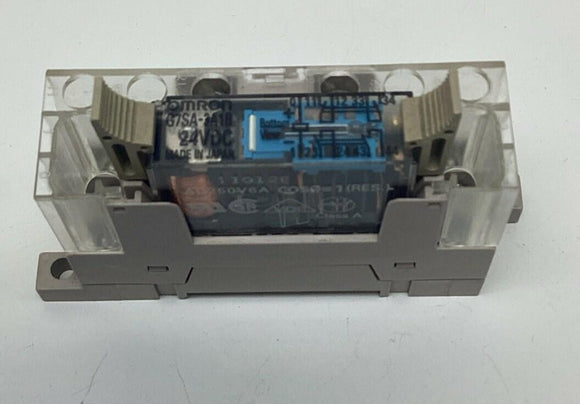 Omron G7SA-3A1B 24VDC Coil Power Relay 10-Pin w/ Base