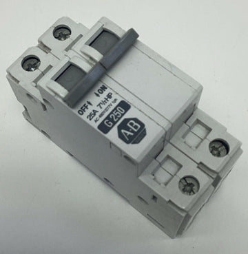 Allen Bradley 1492-CB2-G250 2-Pole, 25-Amp, 7-1/2HP Circuit Breaker 277VAC - 0
