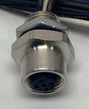 Mencom MDC-4FR-4-1M-18 4-Pole, M12, Female Receptacle-3