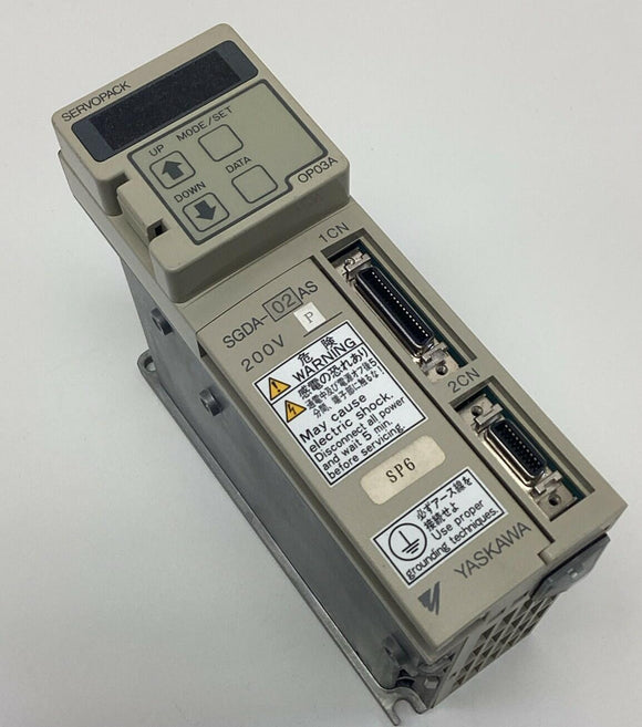 Yaskawa SGDA-02ASP Servopack AC Servo Drive, 200V