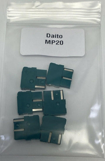 Fanuc A60L-0001-0046#2.0 2.0-Amp MP20 Daito Fuse, Green (6-Pack) - 0