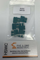 Fanuc A60L-0001-0046#2.0 2.0-Amp MP20 Daito Fuse, Green (6-Pack)-1
