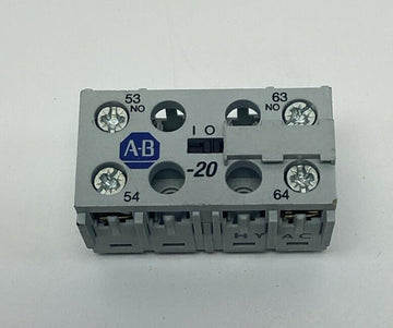 Allen Bradley 195-MA20 Auxiliary Contact Adder Deck 10-Amp - 0