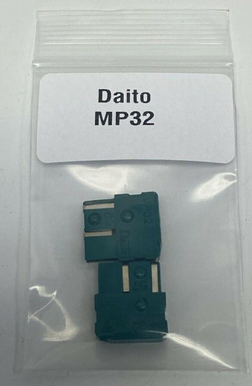 Fanuc A60L-0001-0046#3.2 3.2-Amp MP32 Daito Fuse, Green (2-Pack) - 0