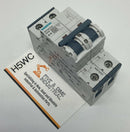 Siemens 5SY4210-6 2-Pole, 10-Amp Circuit Breaker 400VAC MBC-B10-1