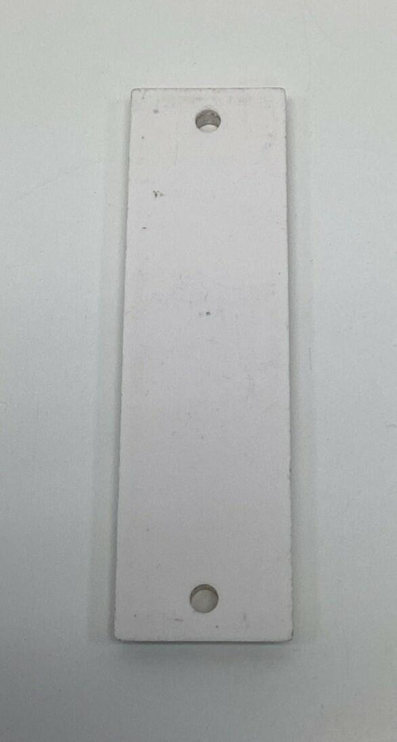 Sate-Lite SAE-A-72 Clear Rectangle Reflector 1-1/8" x 4-3/8"