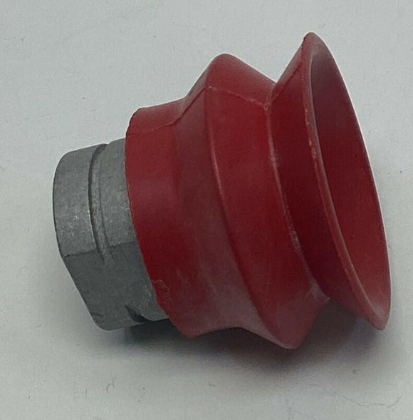 Destaco CPI-15AC-B-45 Red Nitrile 1.5" Suction Cup 3/8" NPT
