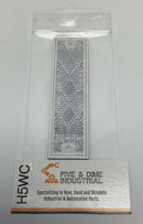 Sate-Lite SAE-A-72 Clear Rectangle Reflector 1-1/8" x 4-3/8"-1