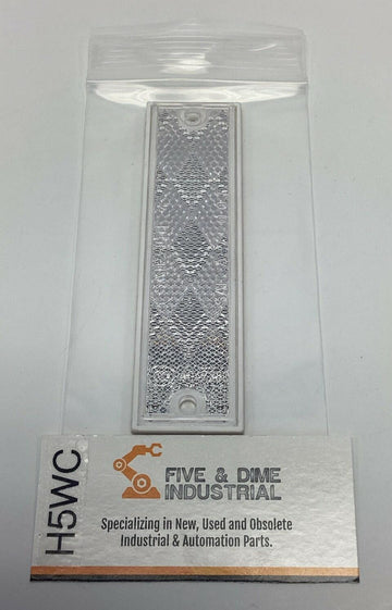 Sate-Lite SAE-A-72 Clear Rectangle Reflector 1-1/8" x 4-3/8"