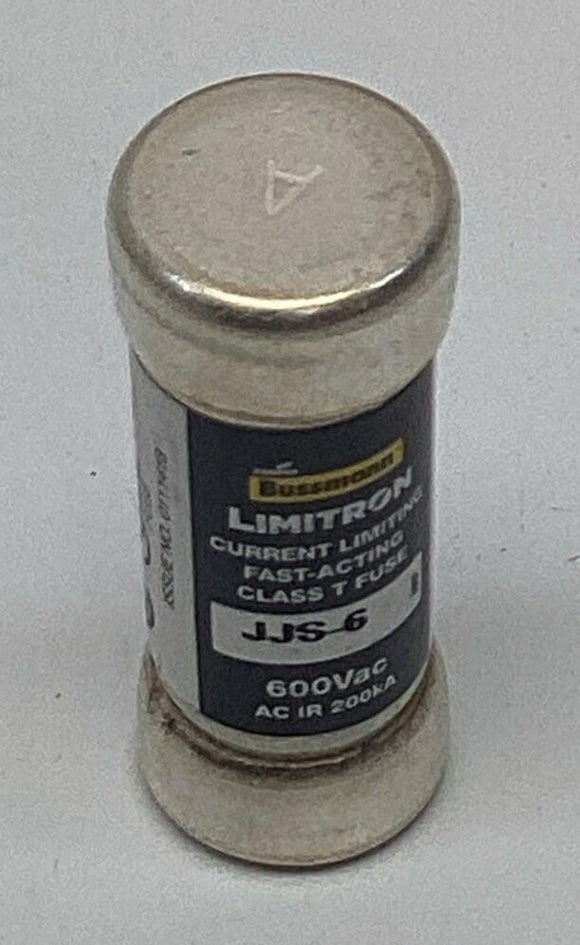 Cooper Bussmann JJS-6 Fast Acting Class T Fuse 6A, 600VAC