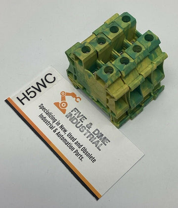 Phoenix Contact UT-10-PE Ground Terminal Block 20-6AWG (Lot of 4)